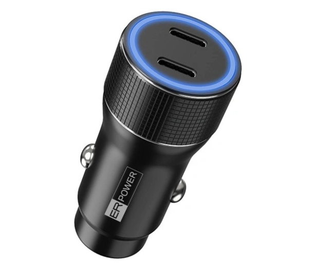 ER POWER ładowarka samochodowa 40W USB-C PD + QC 3.0 - 1269922 - zdjęcie 2